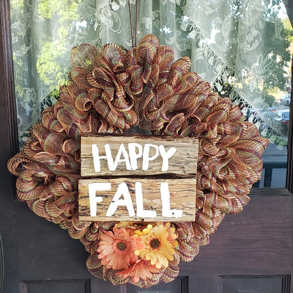 Happy Fall Wreath